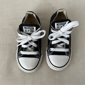 Converse Kids Classic Black and White Chuck Taylors